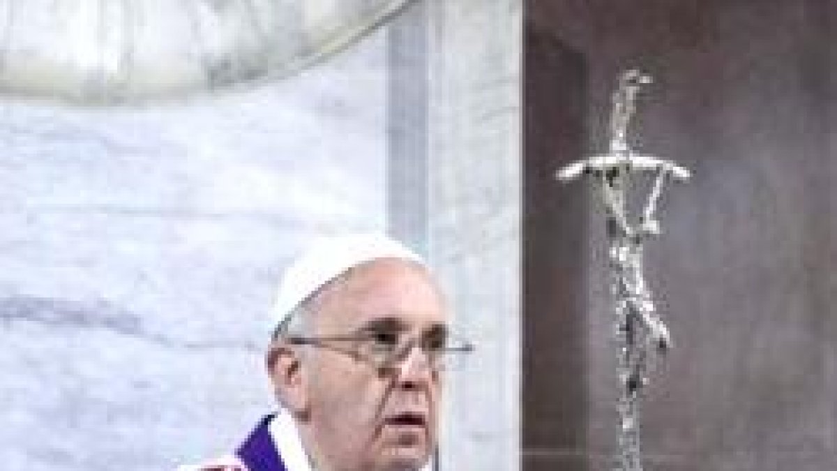 En la basílica de Santa Sabina Francisco ha presidido la misa del Miércoles de Ceniza