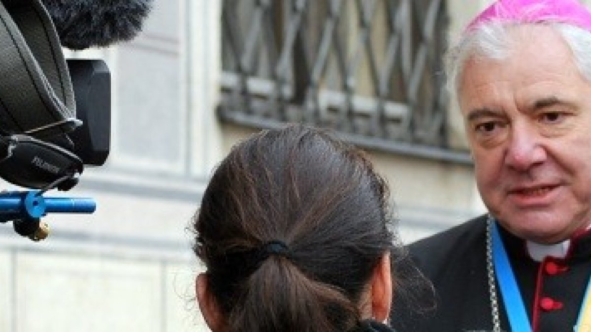Monseñor Müller, prefecto de la Congregación para la Doctrina de la Fe.