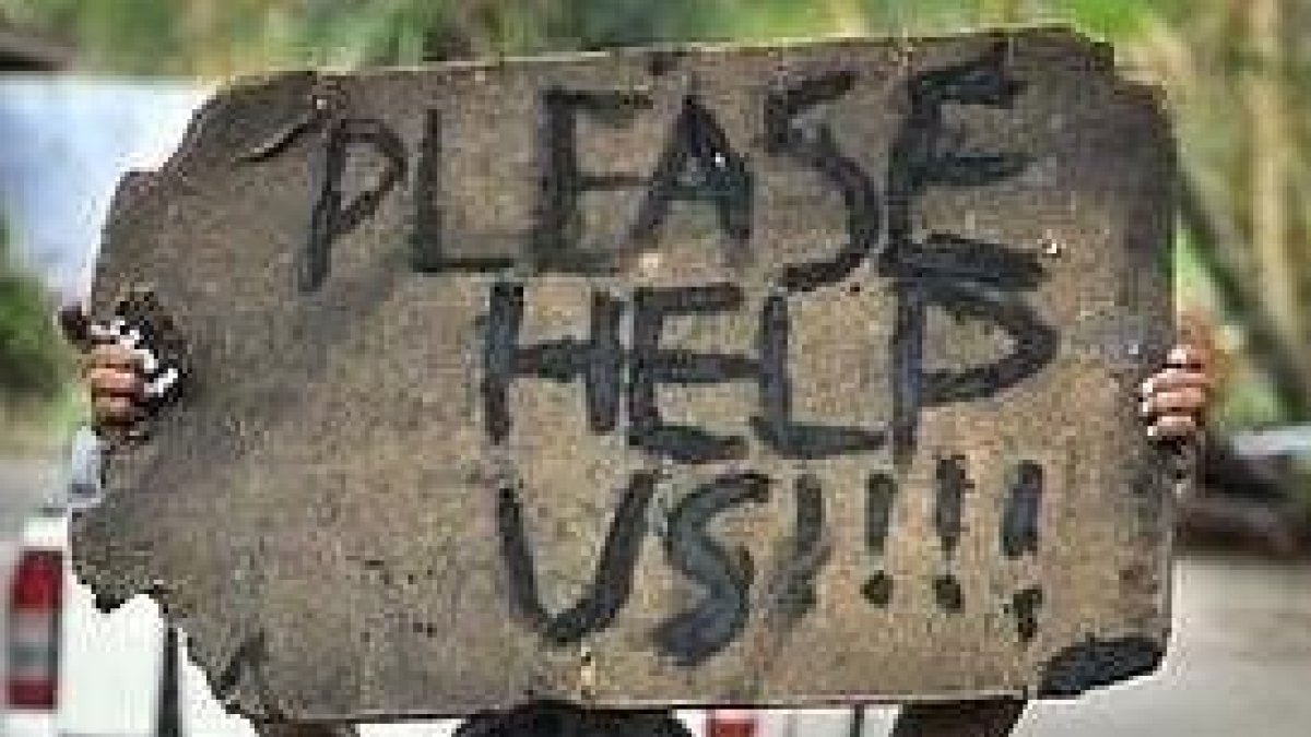 Manos Unidas, la ONG católica, recuerda a los niños víctimas de los desastres naturales