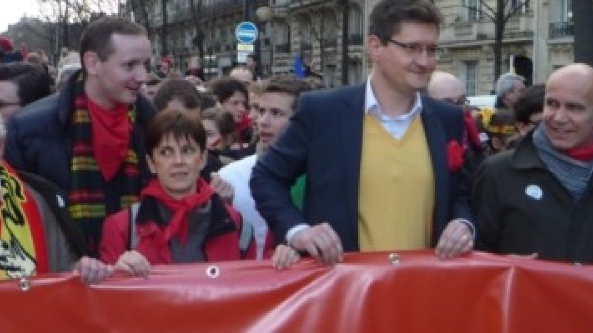 Marcha por la Vida de París y Benigno Blanco