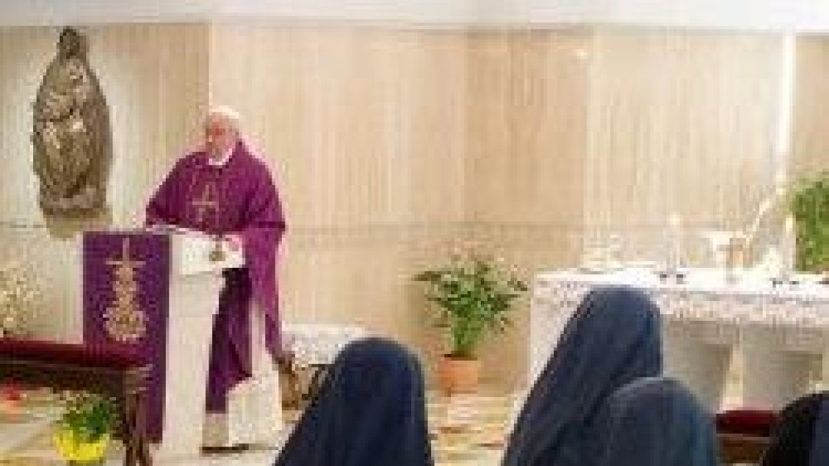 El Papa Francisco analiza las escrituras de este tiempo penitencial