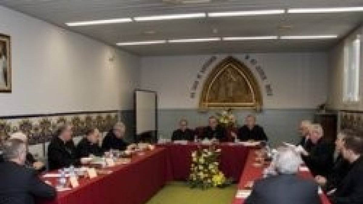 Una de las reuniones de los obispos de la Tarraconense en Tiana