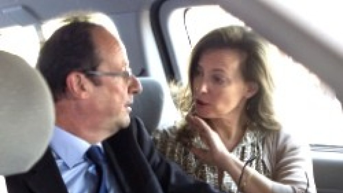 Hollande, el presidente que ha redefinido el matrimonio de los franceses, con su ex, Valerie, aunque no es su ex porque no estaban casados