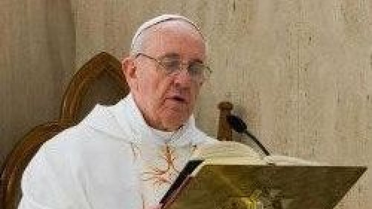 El Papa Francisco en la capilla de Santa Marta
