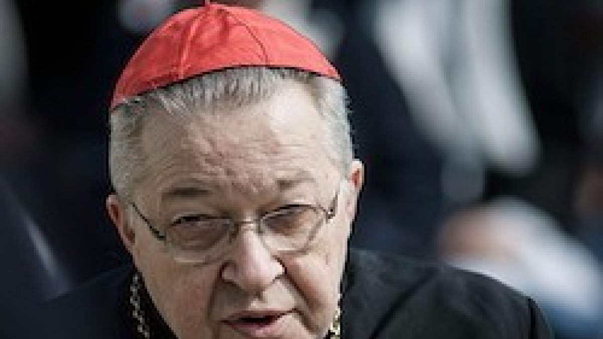 El cardenal André Vingt-Trois, arzobispo de París.