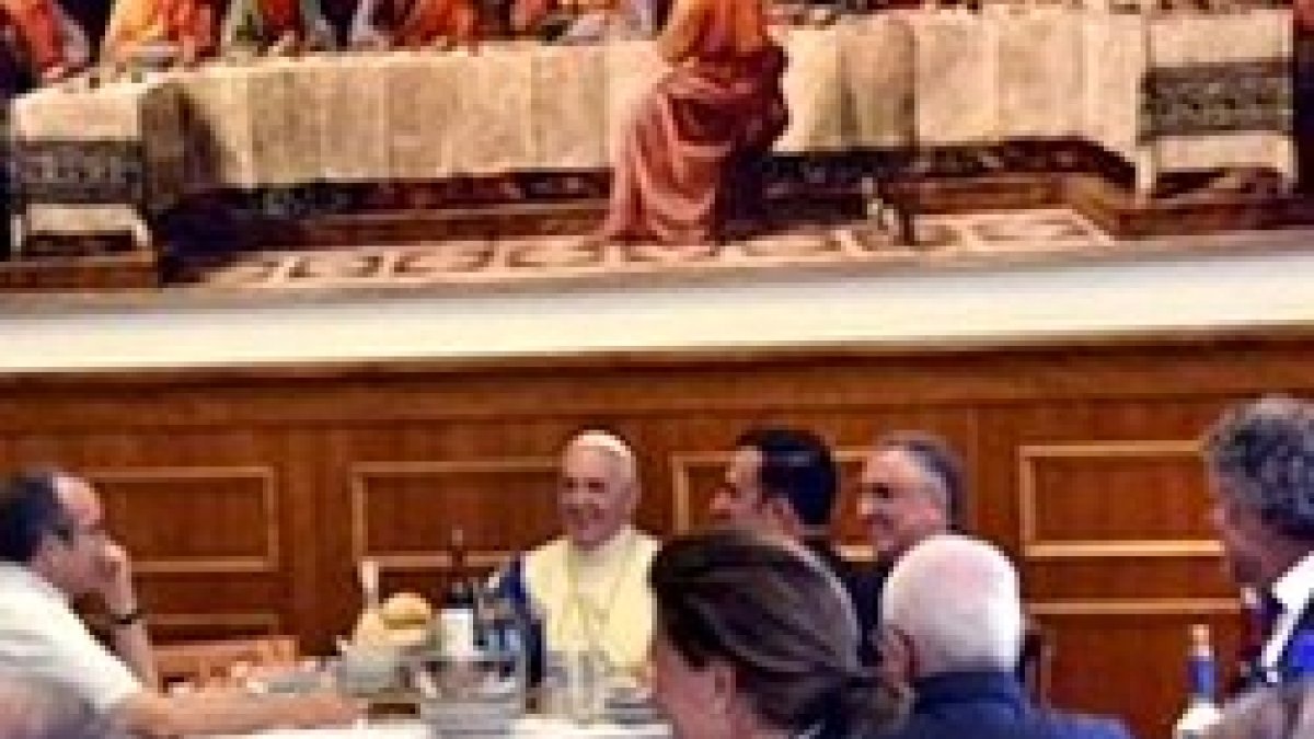 El encuentro fue ameno y alegre, pero también emotivo por la presencia de los familiares del padre dallOglio.