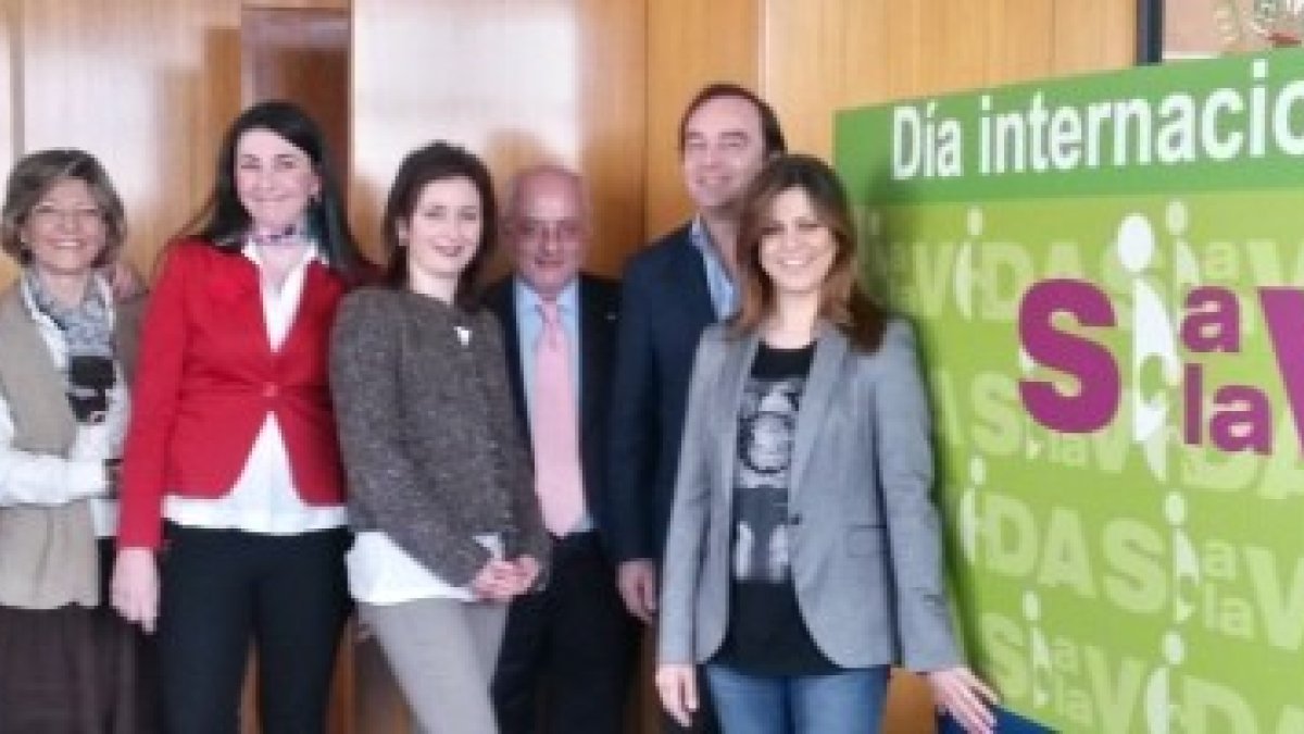 Organizadores de la manifestación Sí a la Vida