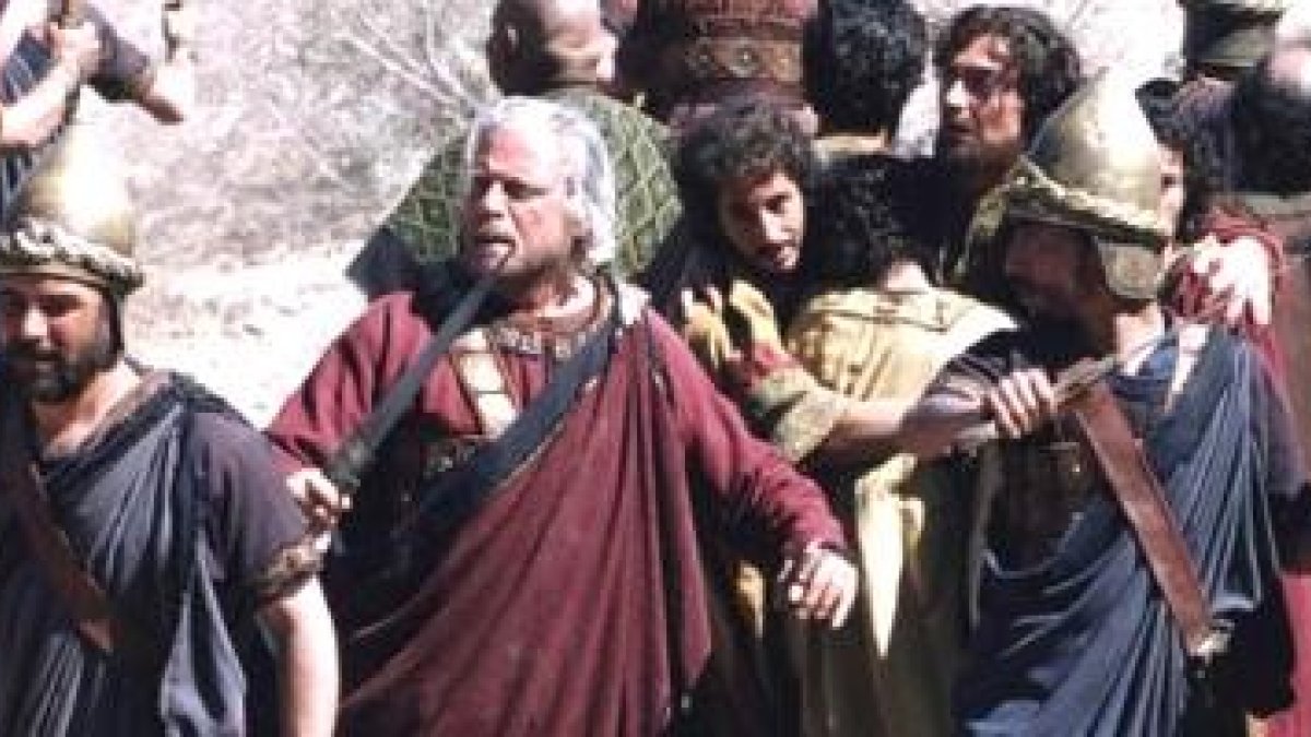 Escena de la película de Lux Vide sobre el profeta Jeremías... su libro da detalles asombrosamente corroborados por la arqueología