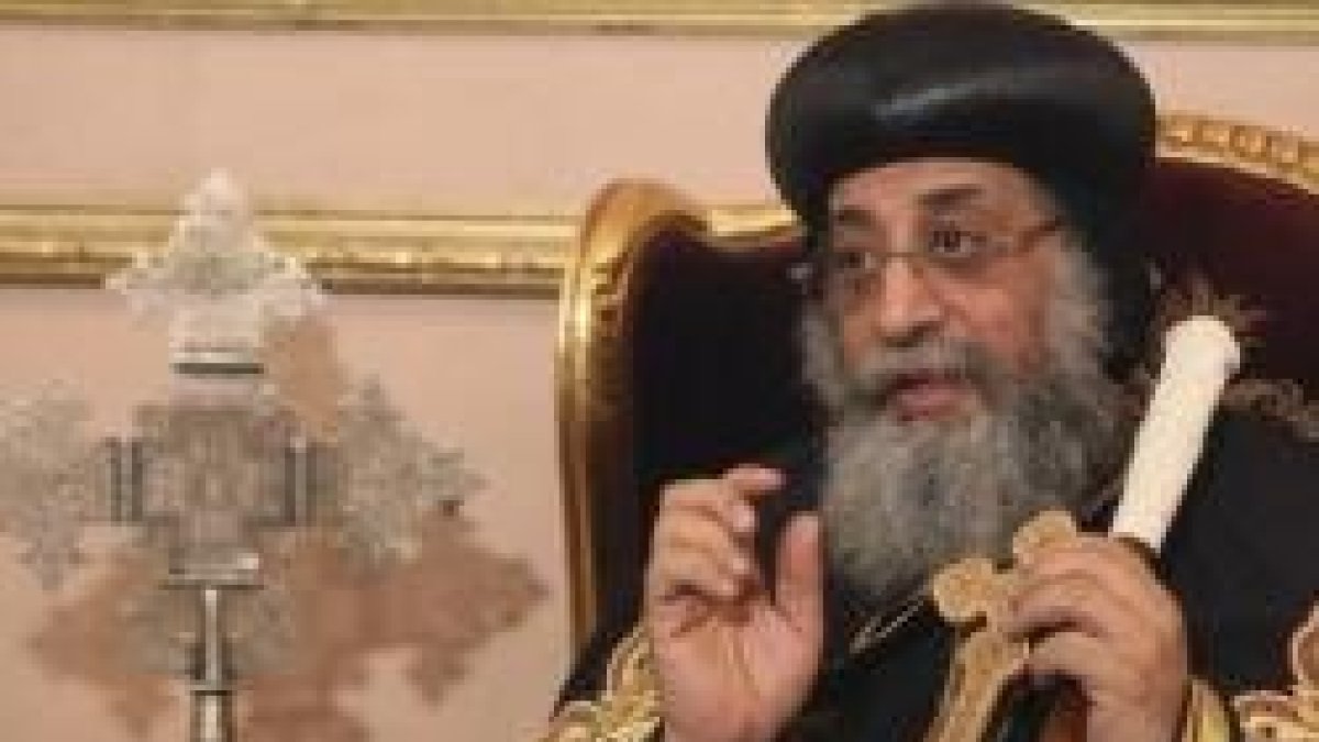 Tawadros II es el Patriarca de los coptos y busca una relación fluida con Roma