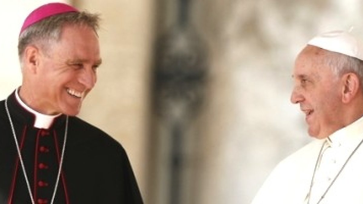 Georg Ganswein y el Papa Francisco, ya entrado en nuevo Pontificado, tienen una relación fluida