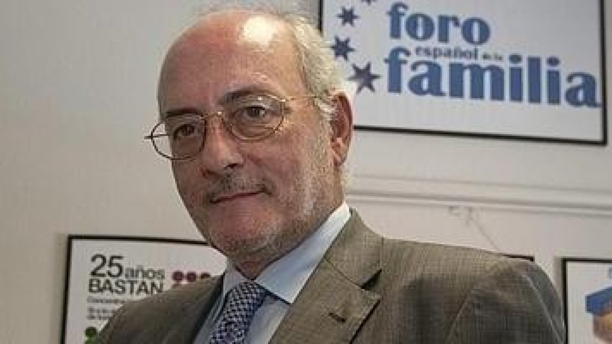 Benigno Blanco es el presidente del Foro de la Familia, un impulsor de RedMadre y promotor de una ley de ayuda a la maternidad que han entregado al ministerio de Justicia