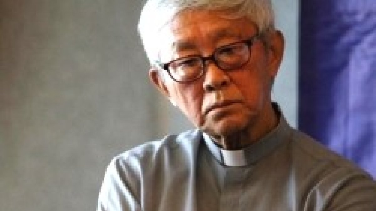 El cardenal Zen tiene 82 años y se compromete a caminar 12 horas al día como parte de la marcha de protesta