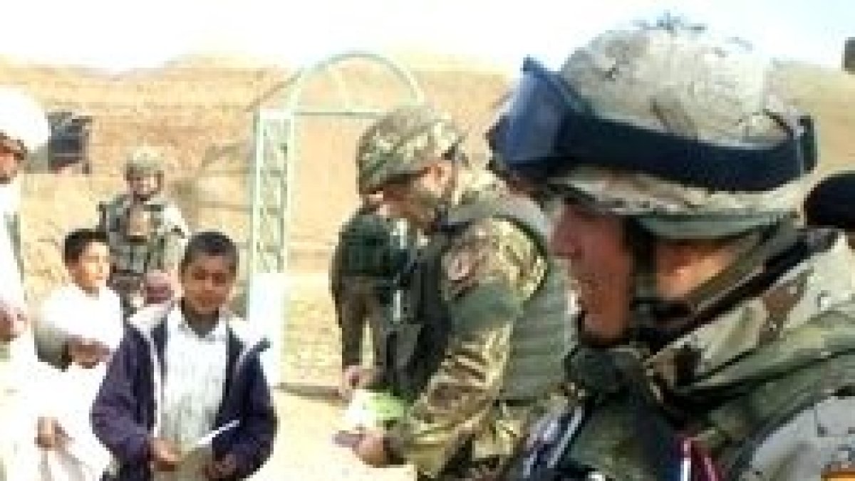 Tropas españolas en Afganistán... también las hay en Líbano y 5 países africanos