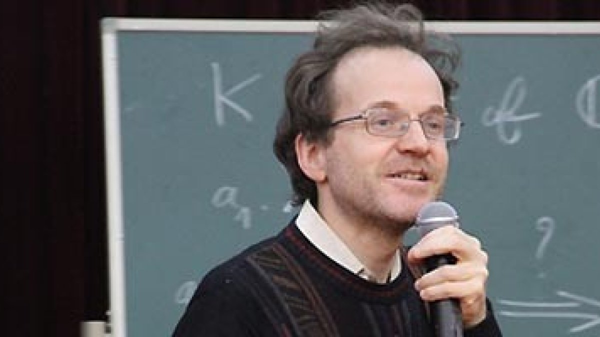 Laurent Lafforgue es uno de los matemáticos más brillantes de Europa.