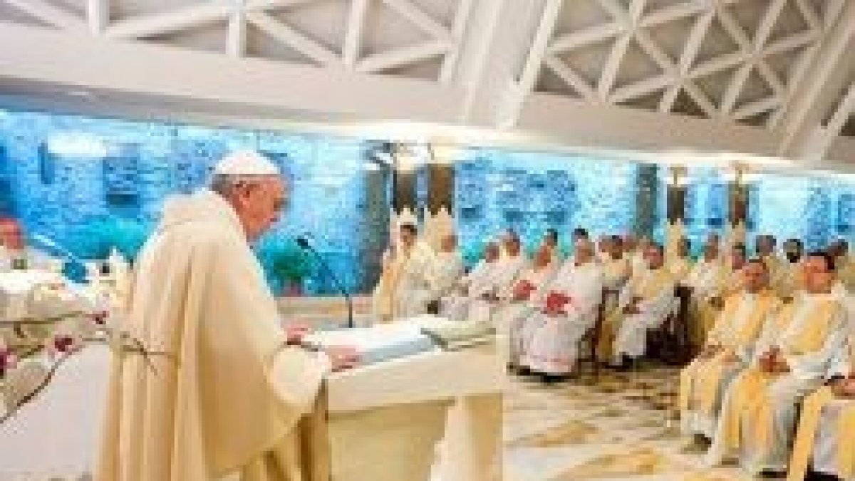 El Papa comenta las Escrituras en sus homilías de Santa Marta