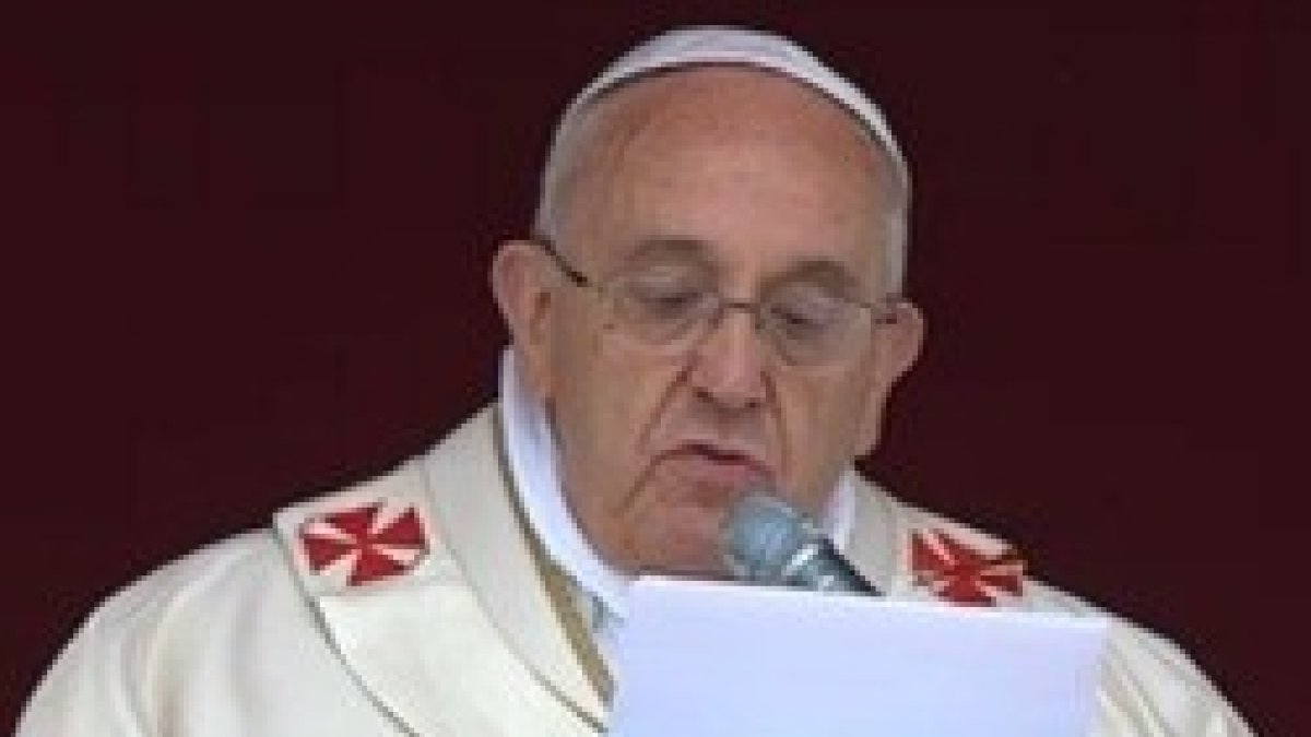 Francisco leyó así la homilía de la canonización de los dos papas