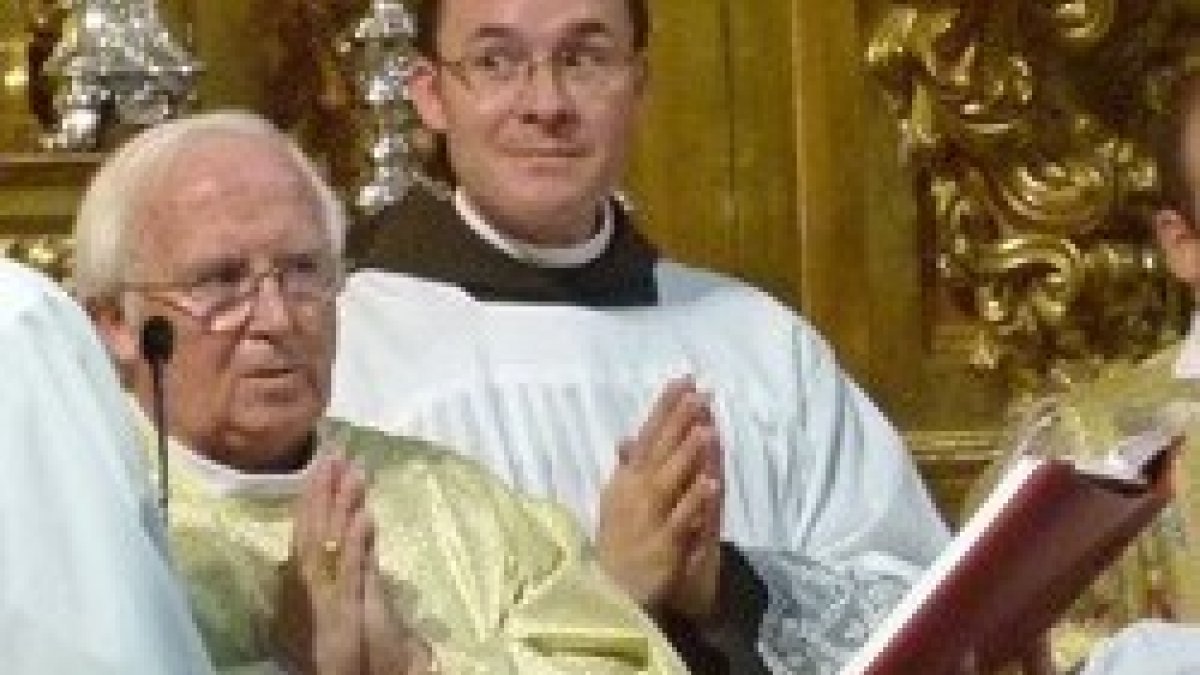 El cardenal Cañizares durante la celebración en el convento de La Encarnación