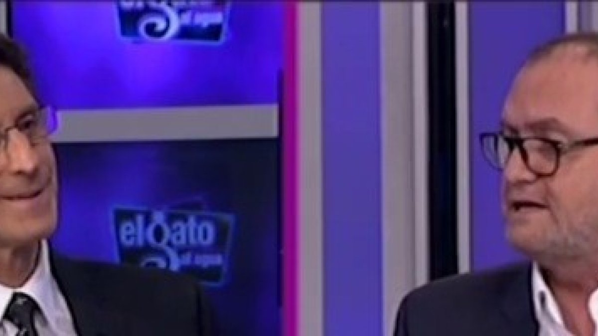 Richard Cohen (izda.) y Javier Checa (dcha.), en un momento del debate.