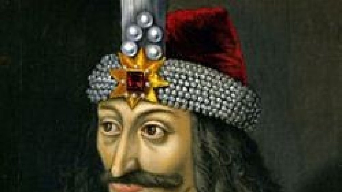 Vlad Tepes, según un retrato del s.XVI copia de otro hecho en vida