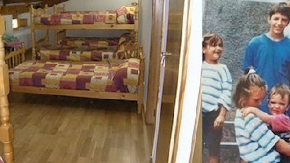 A la derecha, la familia Mateos.