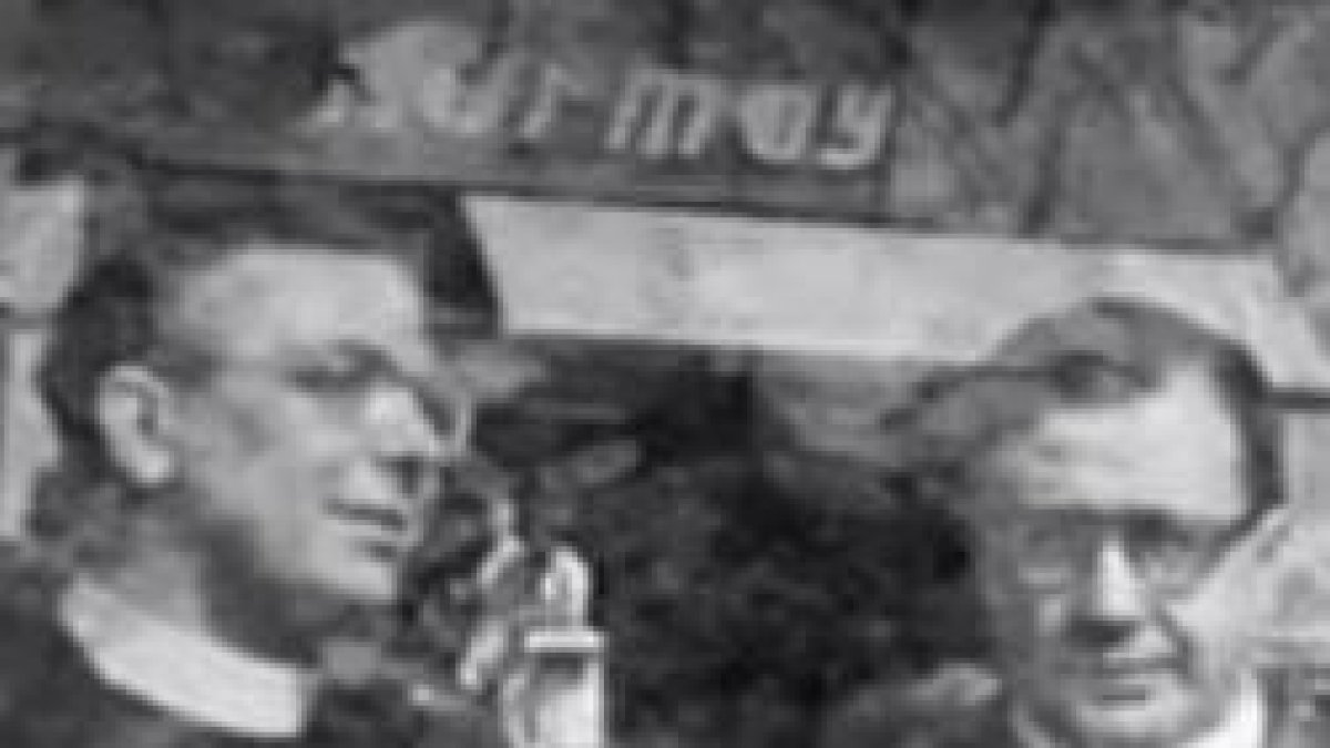 Álvaro del Portillo con San Josemaría