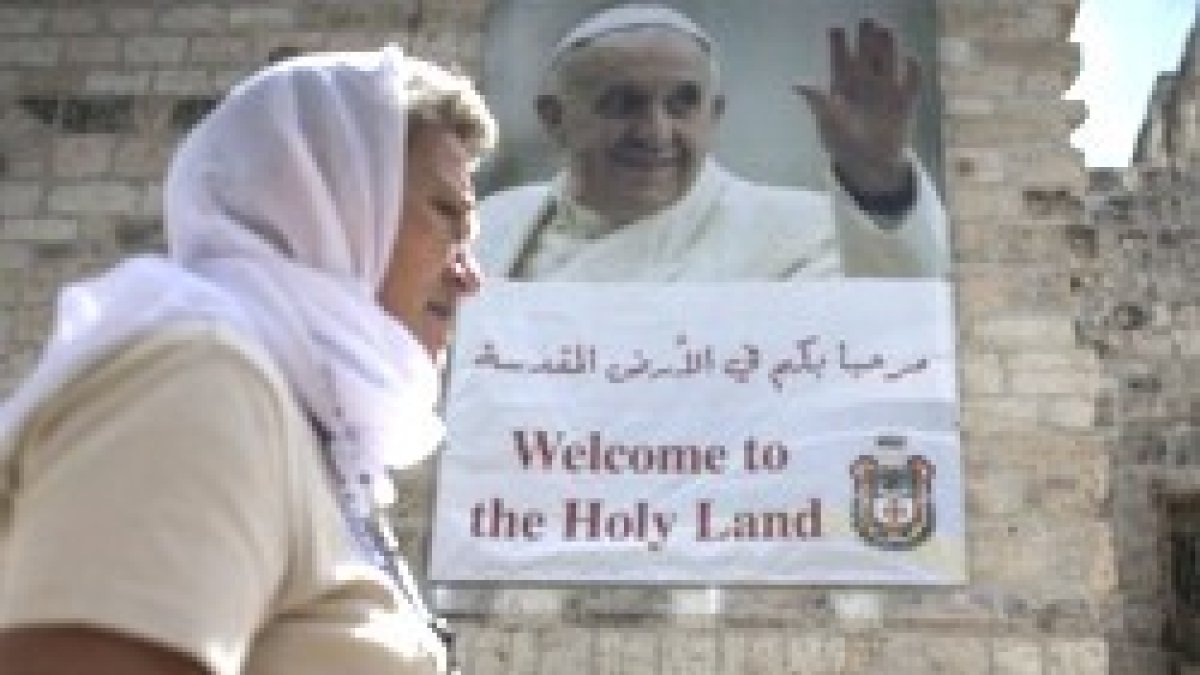 Ya hay carteles de bienvenida en Jordania, Israel y los territorios palestinos
