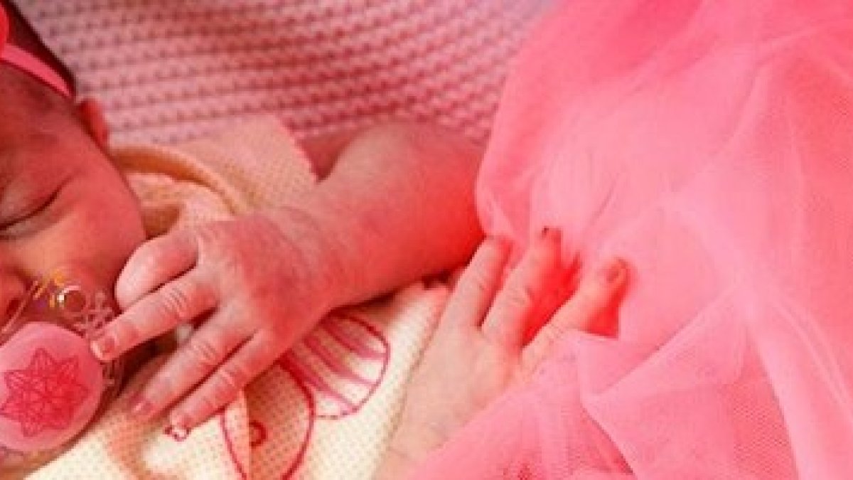 La pequeña que pudo no haber nacido... pero nació.