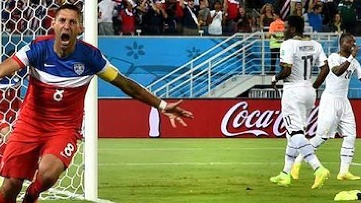A los 32 segundos, Estados Unidos se adelantó en un partido que ganó a Ghana por 21.