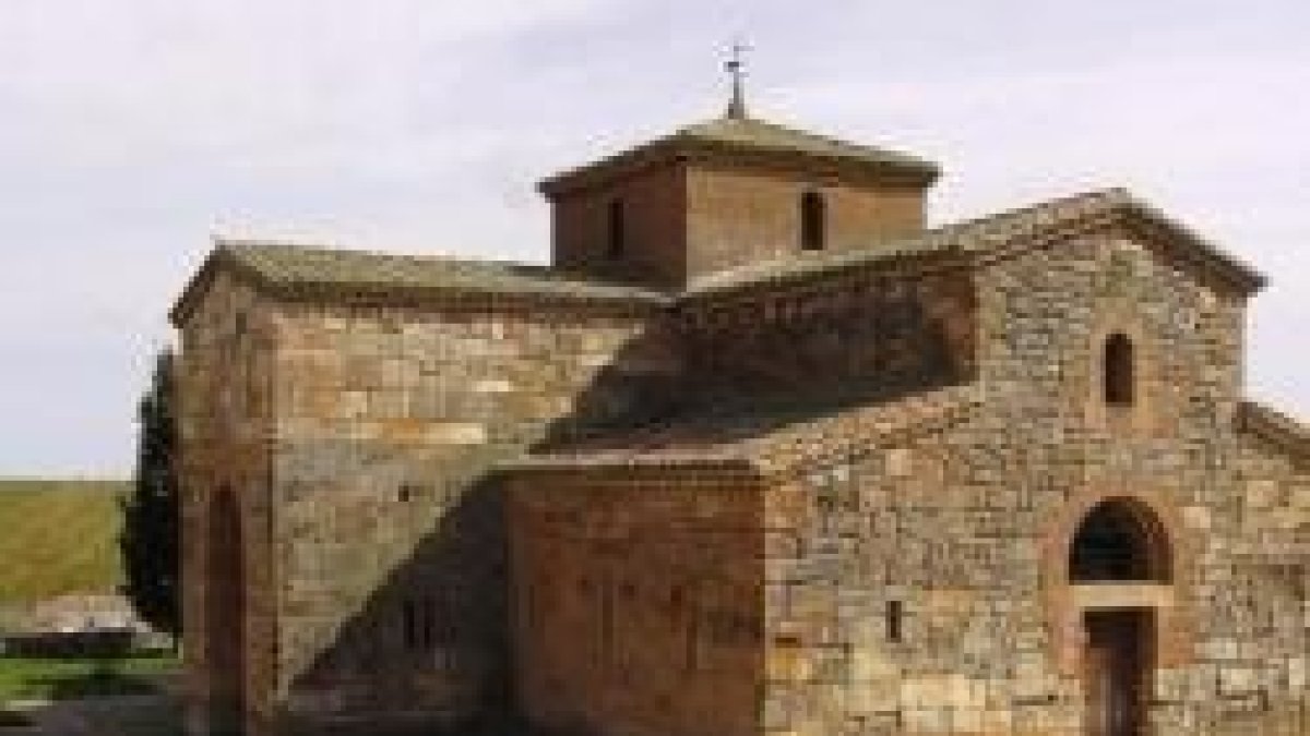 San Pedro de la Nave es un templo visigótico del siglo VII... aunque trasladado de su lugar original