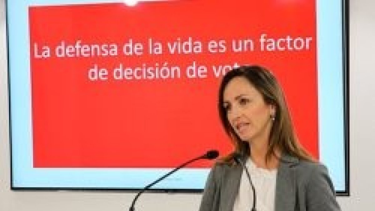 La doctora pediatra Gador Joya, portavoz de Derecho a Vivir
