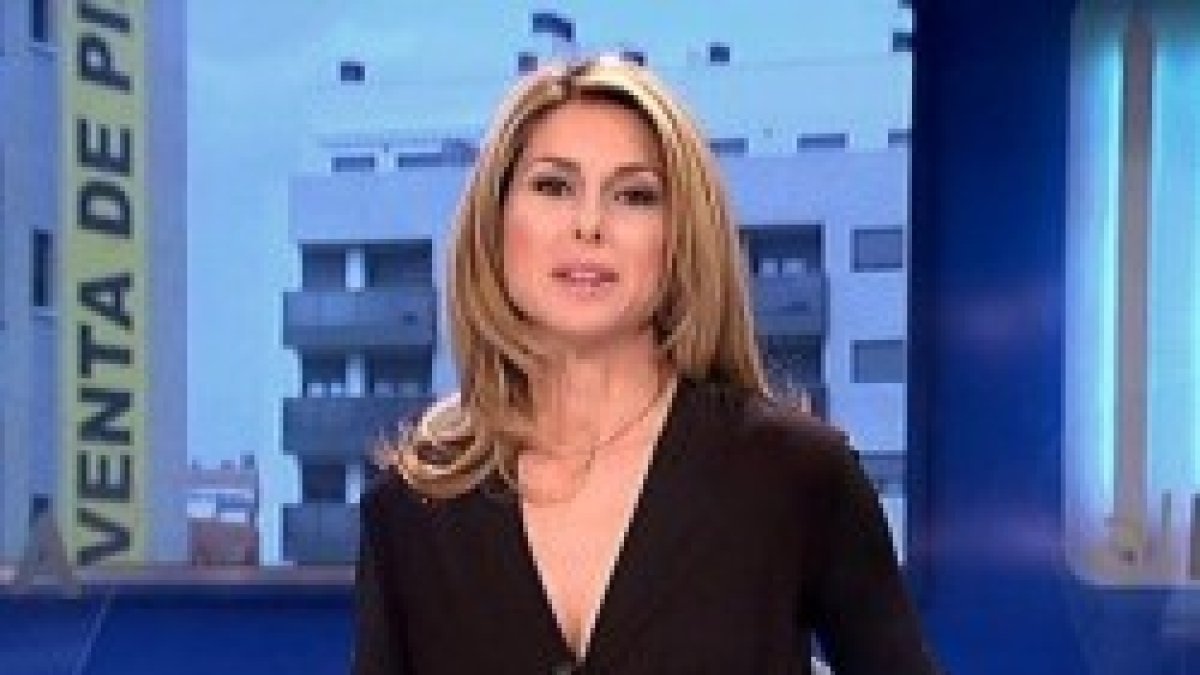 María Pelayo, hasta verano de 2014 en Telemadrid, y desde entonces en 13TV