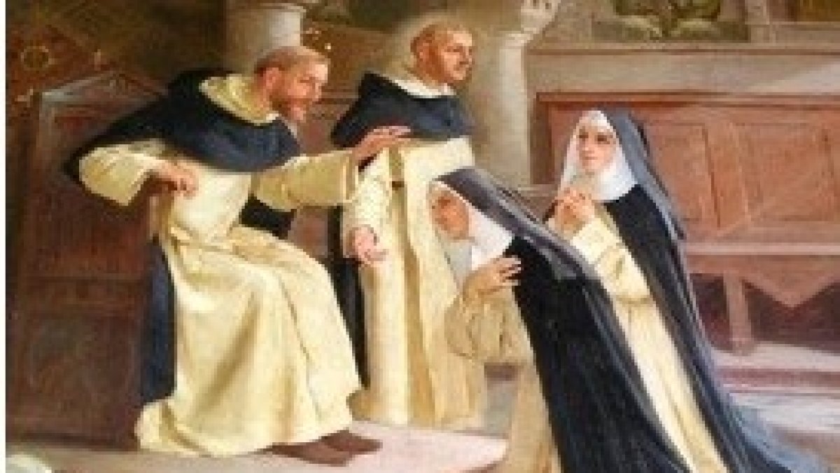 Profesión de la Beata Diana de Andallo.