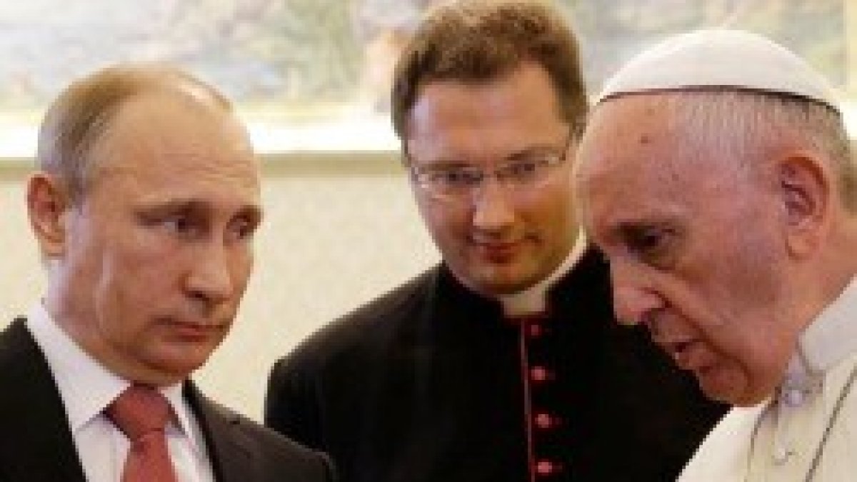 Encuentro de Vladimir Putin con el Papa Francisco del 10 de junio de 2015