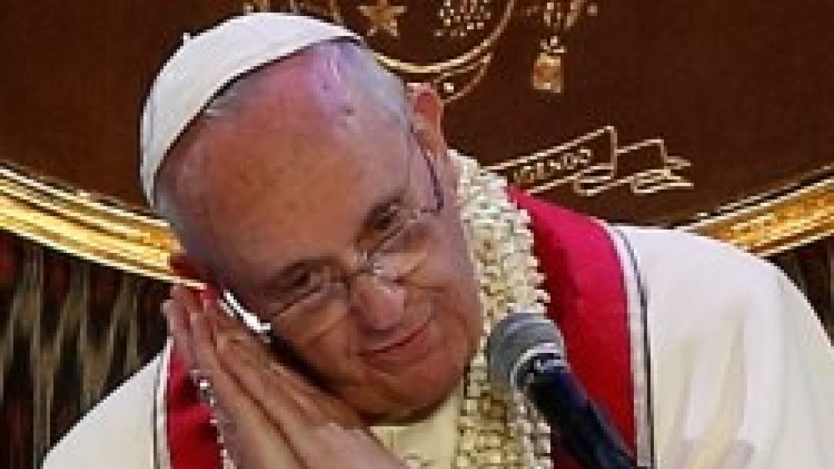 El Papa Francisco, en Filipinas, explicó cómo recurre a la intercesión de San José Dormido