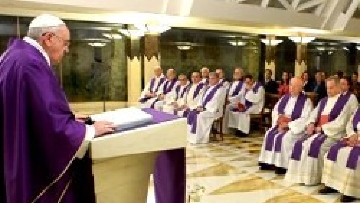 Cuaresma en la capilla Santa Marta - el Papa exhorta a la conversión