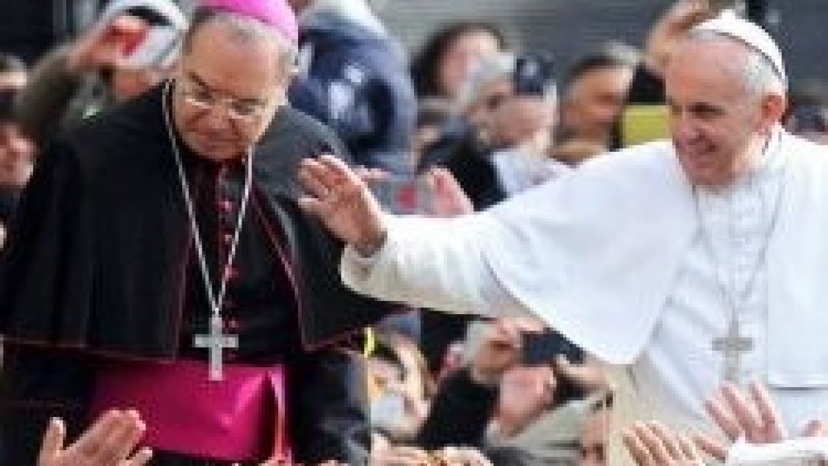 El papa Francisco en Nápoles