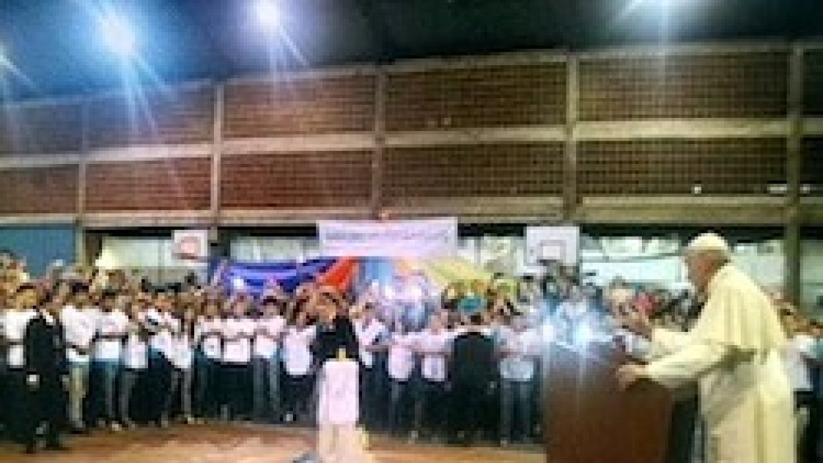 A lo largo de este viaje de Francisco por tres países americanos han sido frecuentes los actos fuera de programa.