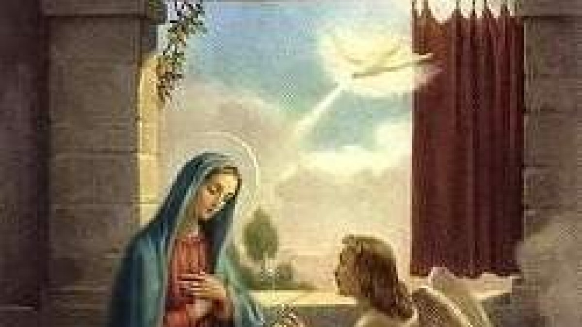 Virgen María. La anunciación