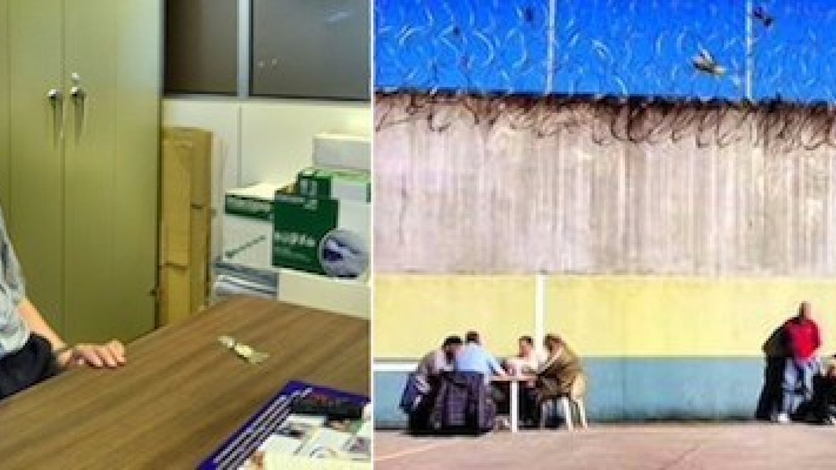 A la izquierda, José Sesma, responsable desde hace un cuarto de siglo de la pastoral penitenciaria española.