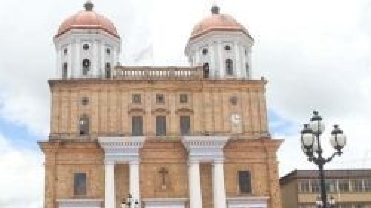 Iglesia de Santa Rosa de Osos donde sucedió el ataque con arma blanca