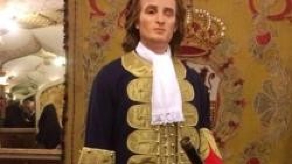 Blas de Lezo en el Museo de Cera de Madrid - le faltaban una pierna y un ojo por anteriores batallas navales