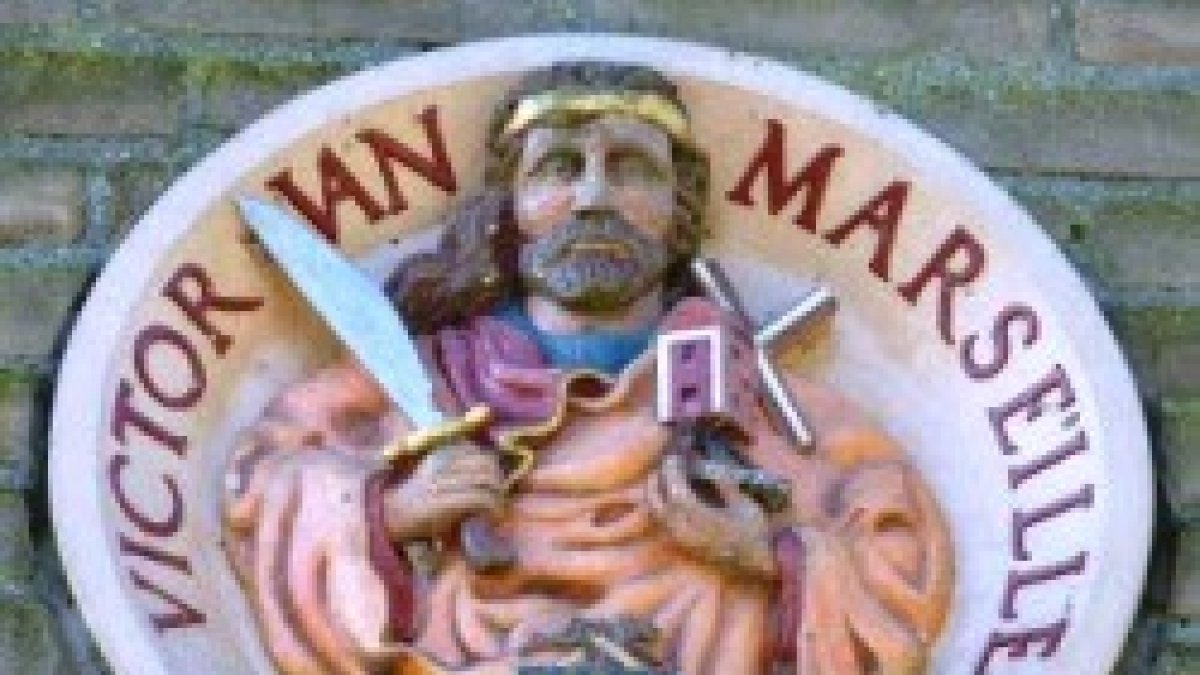 San Víctor de Marsella. Relieve alemán.