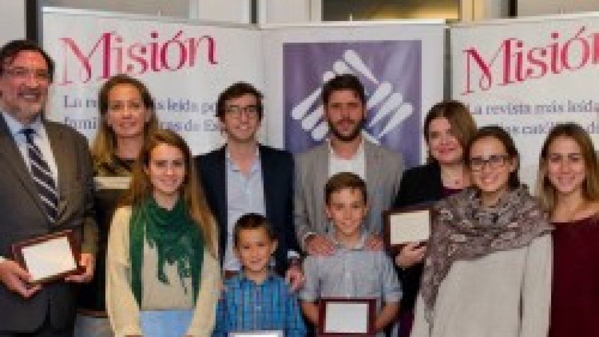 Premiados de la Revista Misión 2015 por sus iniciativas a favor de la familia