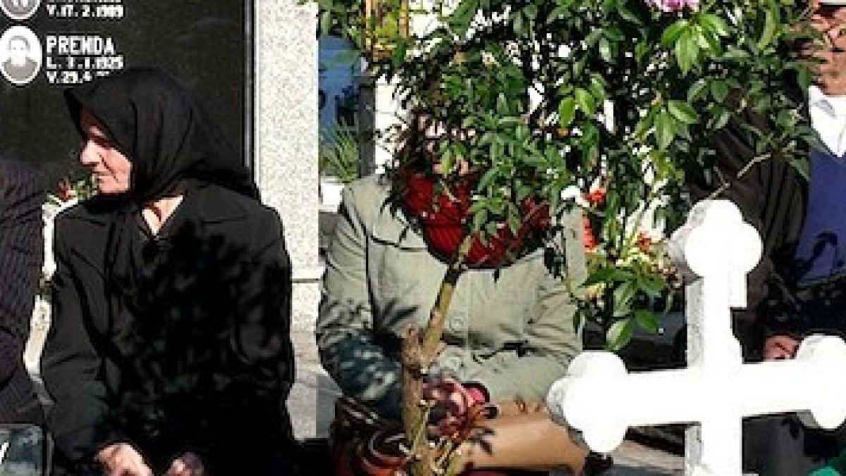 Algunos de los que estuvieron en 1991 en aquel cementerio regresaron este miércoles a una misa muy distinta.