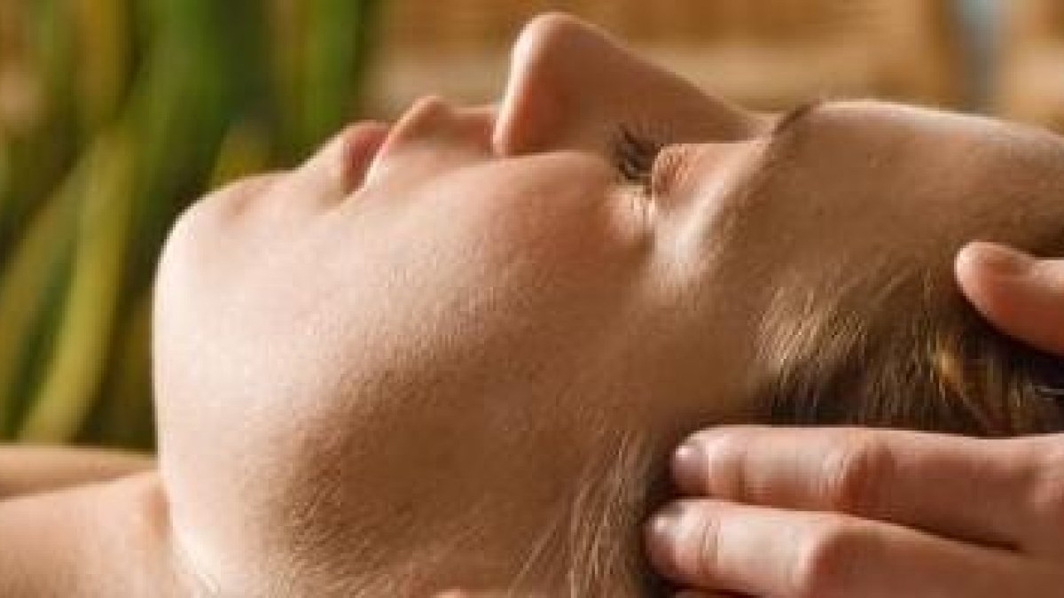 Una sesión de Reiki