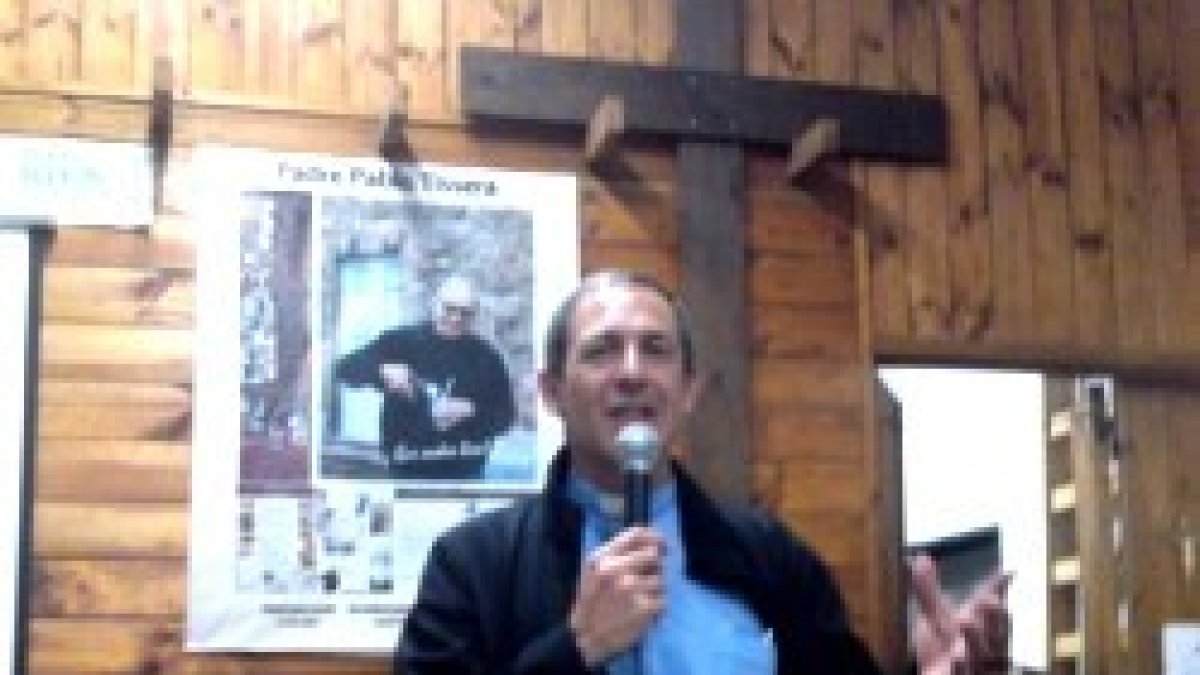 El padre Adrián Santarelli, superior de la Comunidad Belén, fue durante años misionero en Holguín en casas de misión