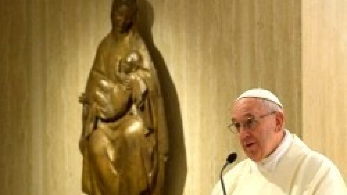 El Papa Francisco en las homilías de Santa Marta predica a menudo contra la mundanidad