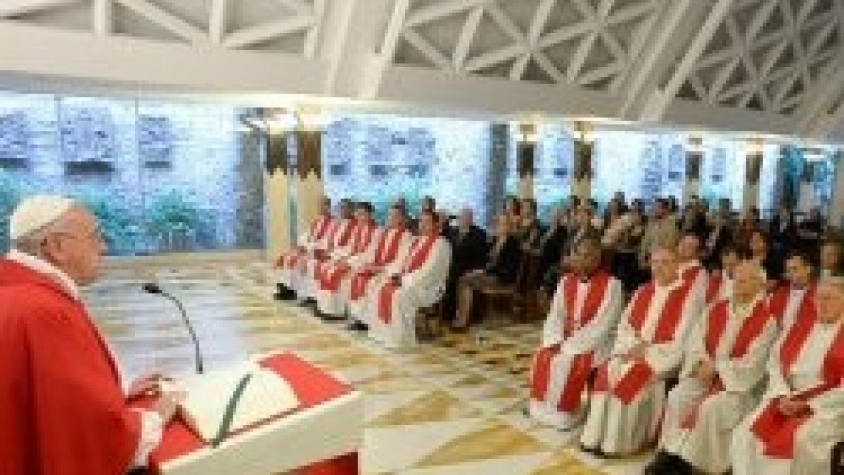 El Papa Francisco explica las lecturas de la misa diaria en la Residencia Santa Marta
