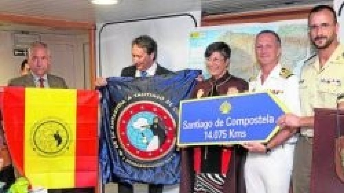 Presentación de la nueva Ruta Polar del Camino de Santiago... 14.000 kilómetros desde la base española en la Antártida