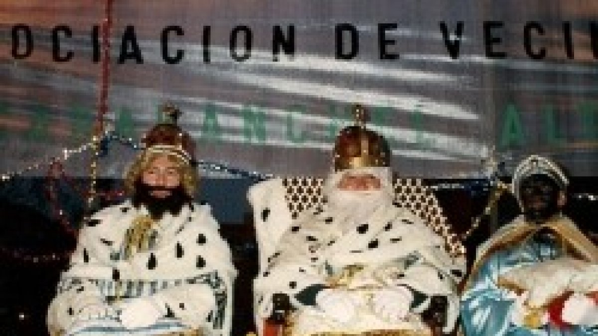 Un detalle de una cabalgata de Reyes en Carabanchel en años anteriores